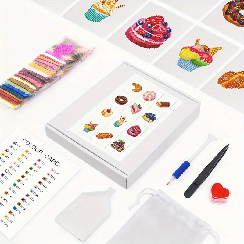 Gem Painting Kit - Dessert Disco