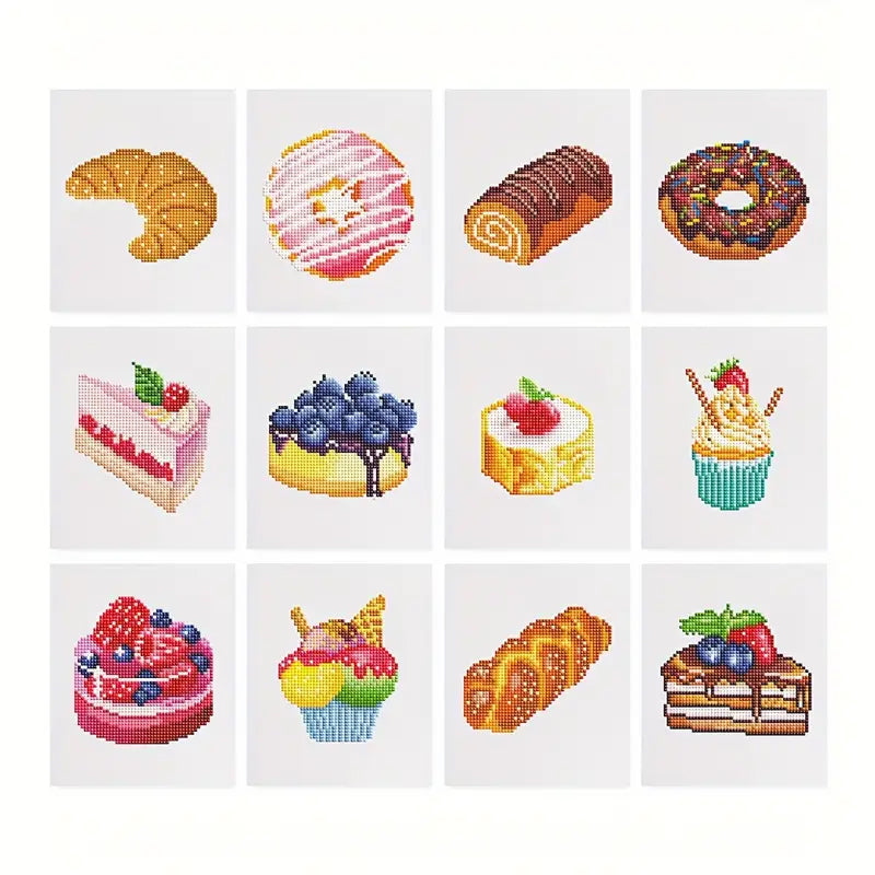 Gem Painting Kit - Dessert Disco